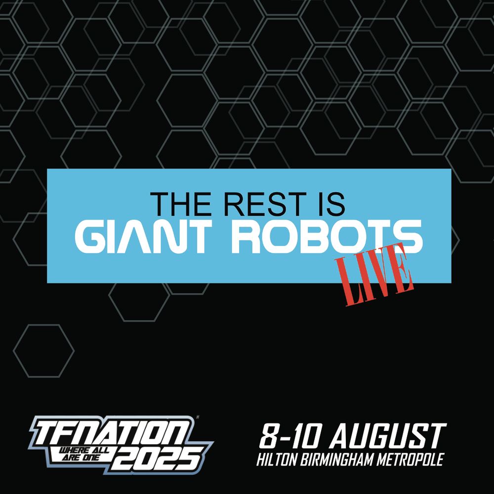 The Rest is Giant Robots Live Logo