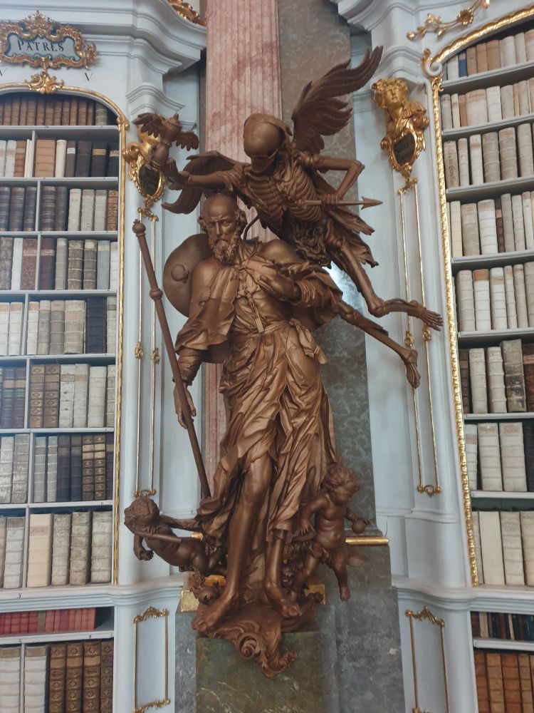 Skulptur Tod Kloster Admont