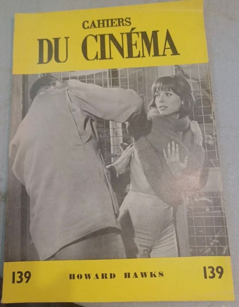 Cahiers du Cinéma magazine issue 139 on Howard Hawks