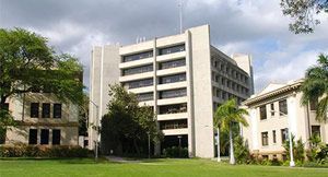 Saunders Hall on UH Manoa Campus