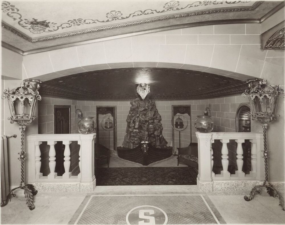 Interior of the Seville Theatre, Montreal.
