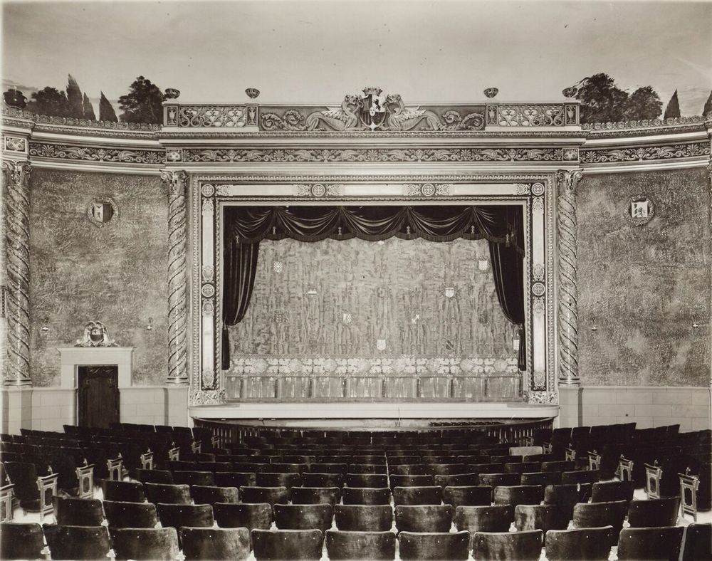 Interior of the Seville Theatre, Montreal
