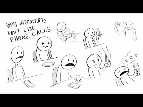Why Introverts HATE Phone Calls | 5 Quick Tips to Help Manage Them
