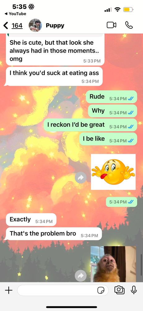 Unwarranted, mind you 