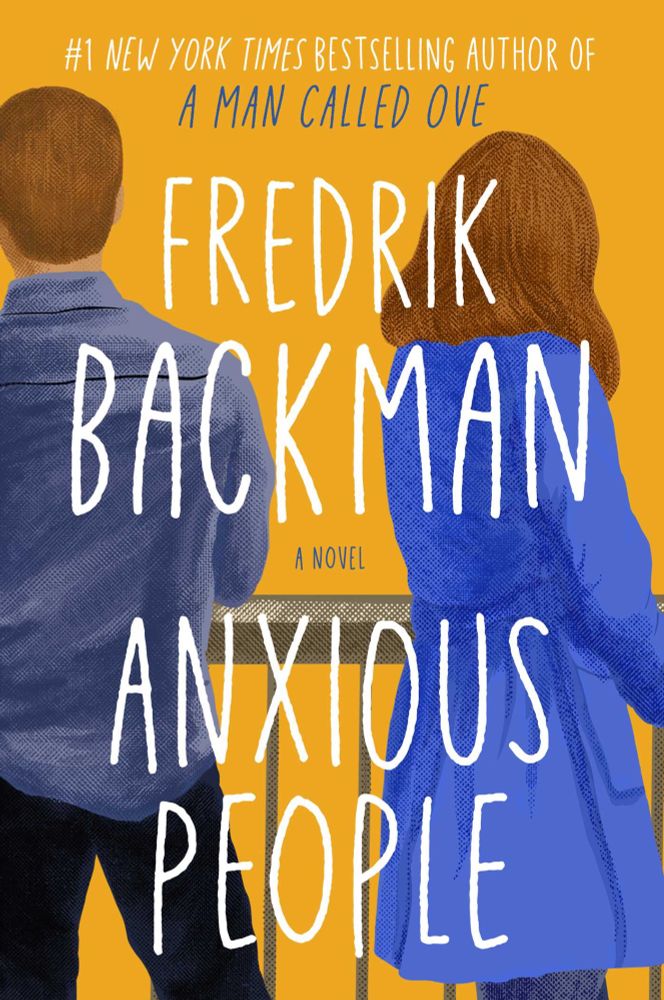 Cover art for Anxious People by Fredrik Backman