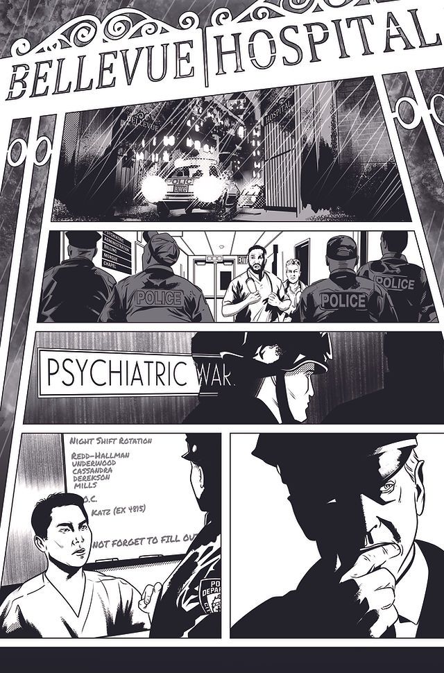 Sample Page. Art by Vince Underwood 