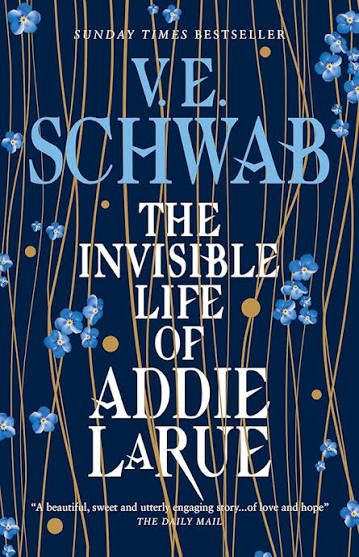 Cover for The Invisible Life of Addie LaRue by V.E. Schwab.