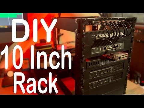 My DIY mini rack | 10” inch rack