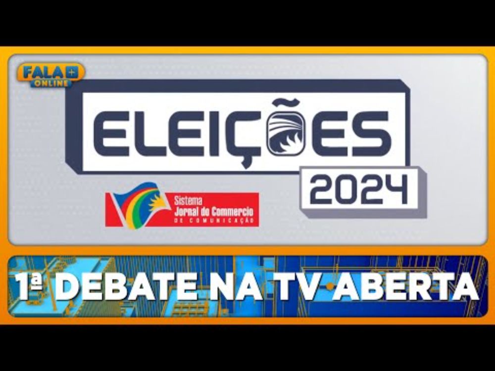 Primeiro debate com os candidatos à prefeitura do Recife acontecerá na TV Jornal