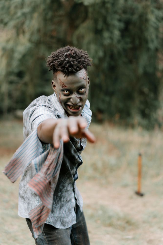 Zombie reaching out 