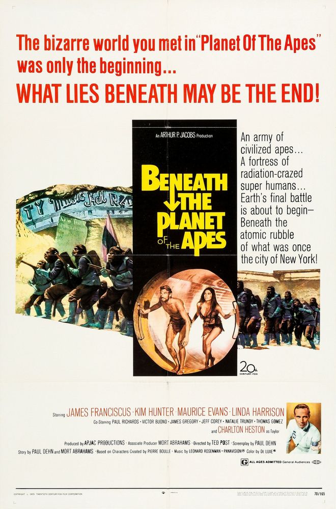 Poster for BENEATH THE PLANET OF APES