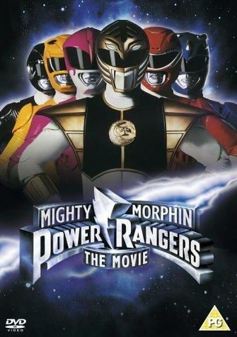 DVD cover of MIGHTY MORPHIN POWER RANGERS: THE MOVIE (1995)