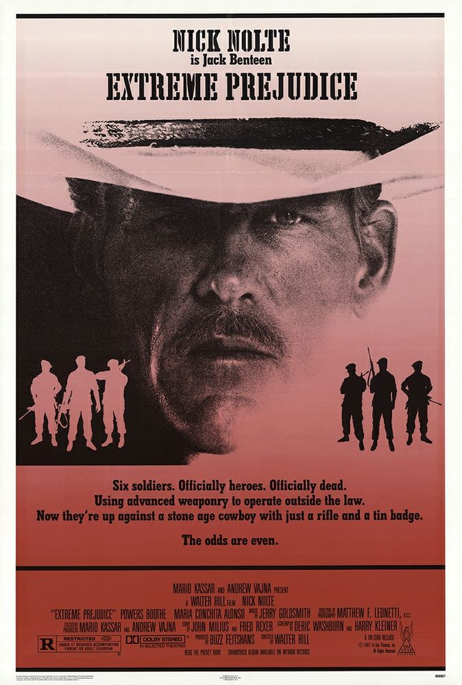Poster for EXTREME PREJUDICE
