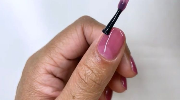 2度塗りの状態。