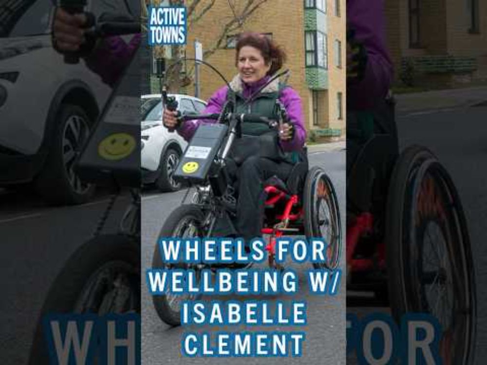 Isabelle Clement on Wheels For Wellbeing  #allagesandabilities