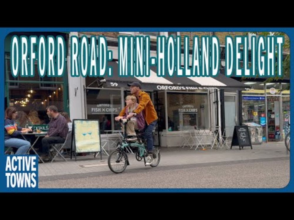 LONDON: Experience the Orford Road Mini-Holland Installation Ten Years Later