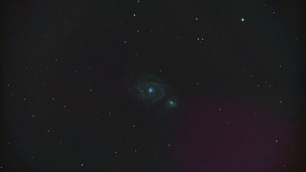 M51, galaxie du tourbillon