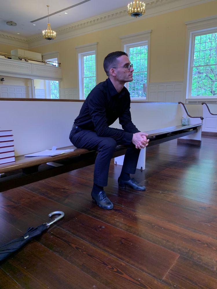 The handsomest husband 🥰 mentally preparing and desperately trying not to lose his shit waiting for someone else to finish warming up so he can warm up