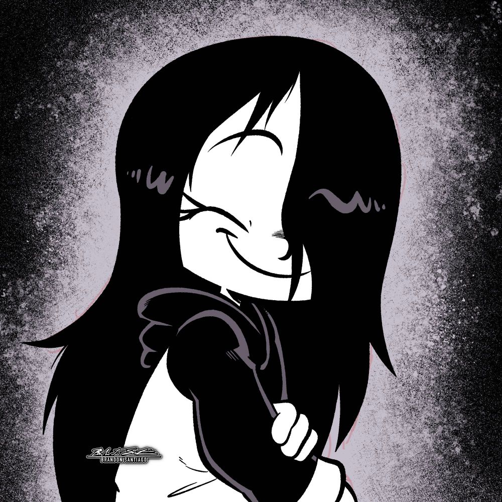 Erma smiling while wearing her new hoodie.