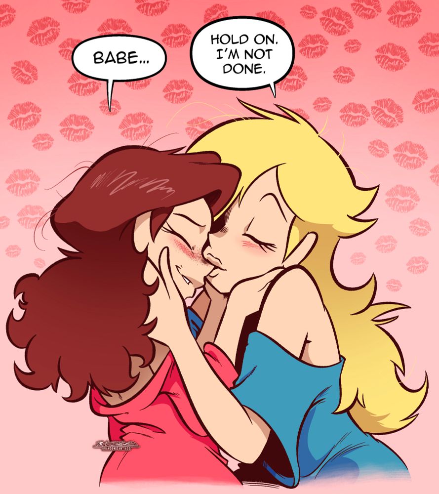 Rosalina kissing every one of Pauline’s freckles to make up for lost time he held have spent already kissing them.