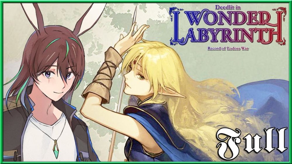 Returning to Lodoss Island [Deedlit in Wonder Labyrinth (Revisit) | Full 100% Clear]