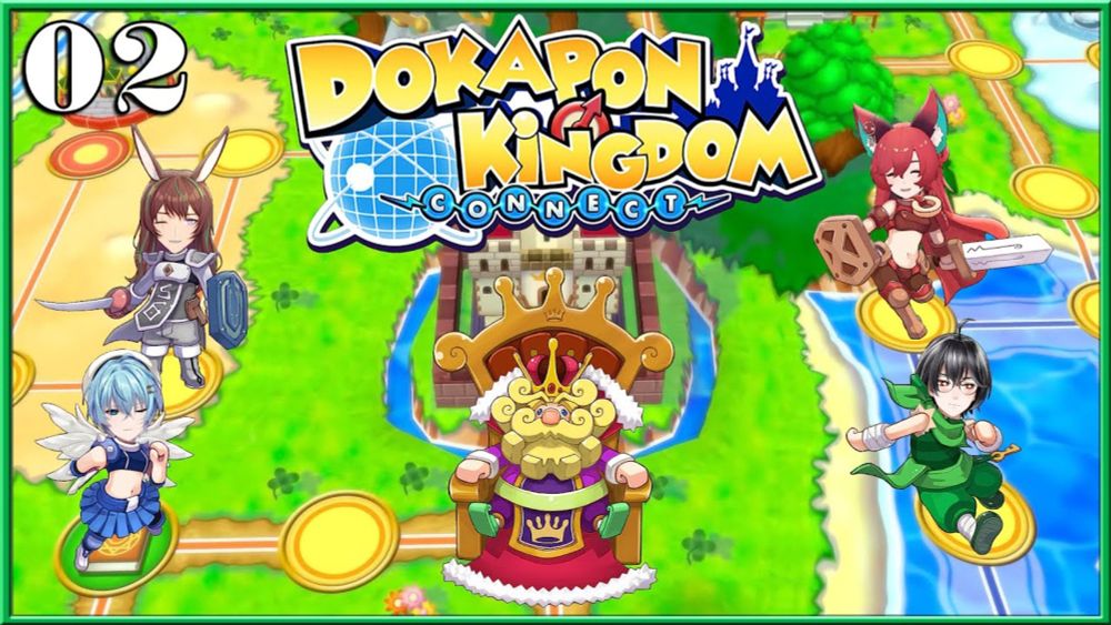 The Chaos Continues!! [Dokapon Kingdom | 02: Feat. @AriaNightVT @HarimaTem & @ZhuniExcel_NS]