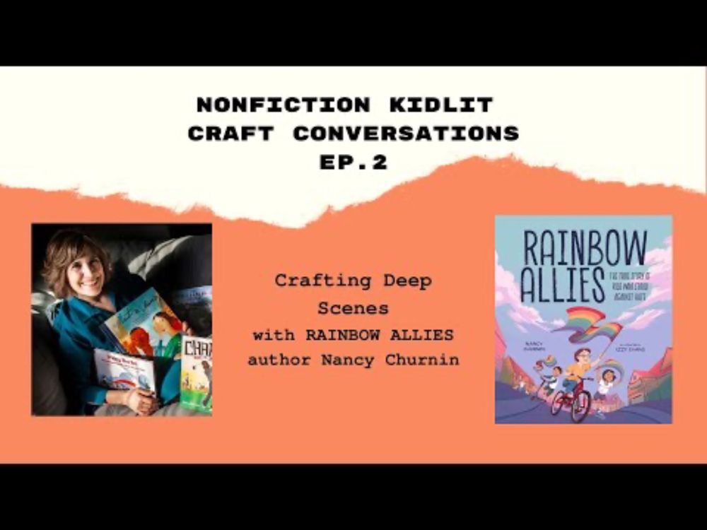 Kidlit Convos Ep 2: Writing Deep Scenes with  Nancy Churnin