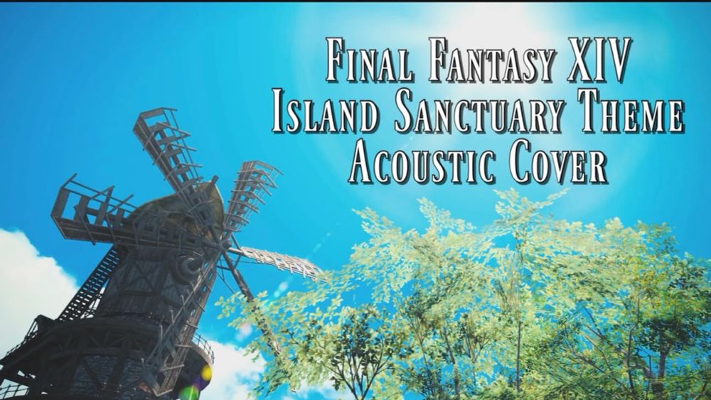 【Final Fantasy XIV】Endwalker Patch 6.2 - Island Sanctuary Theme Acoustic Cover (extended)