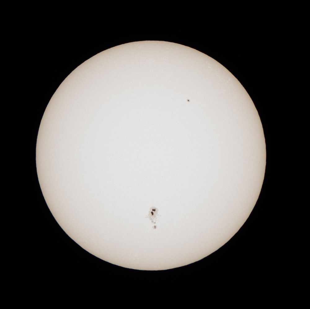 May 2nd sunspots