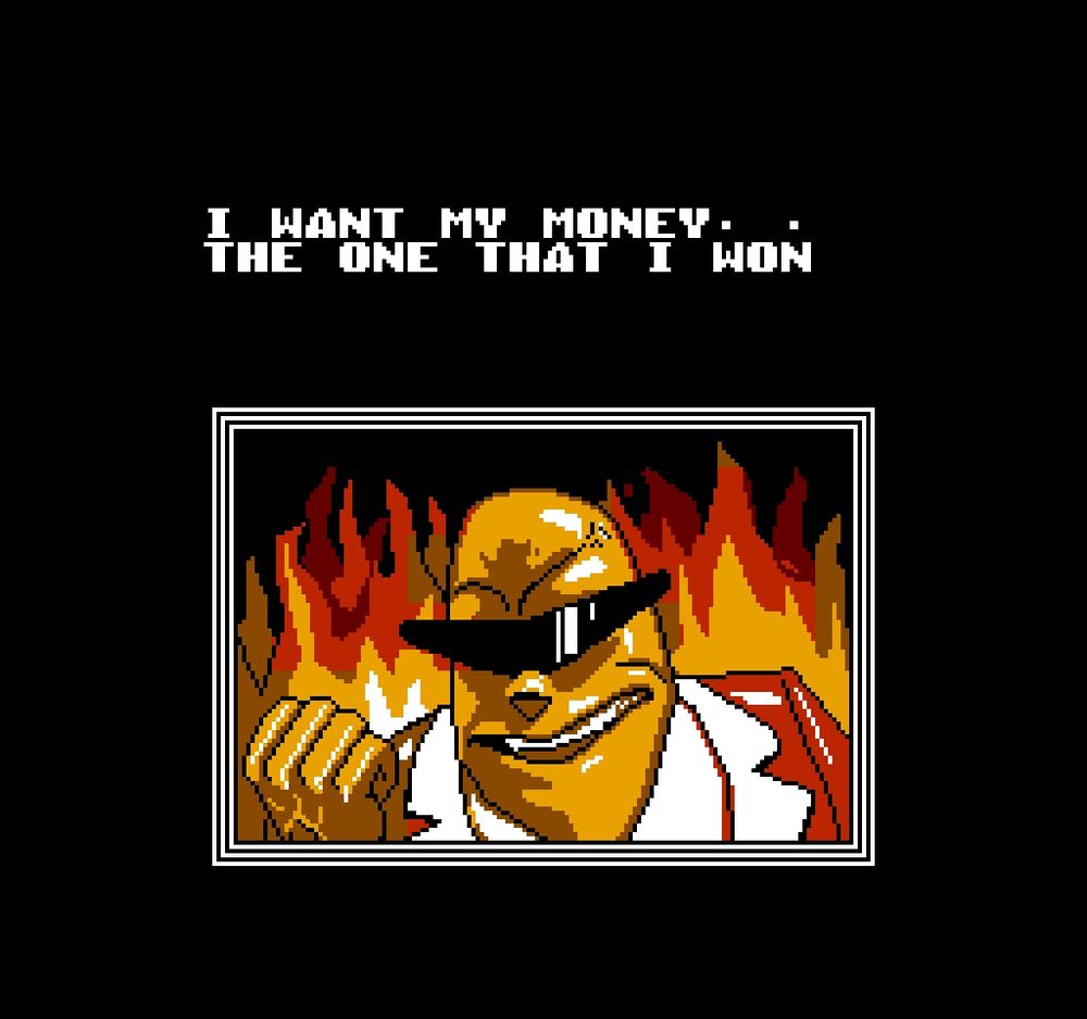 thumb man from Rocman X saying the same