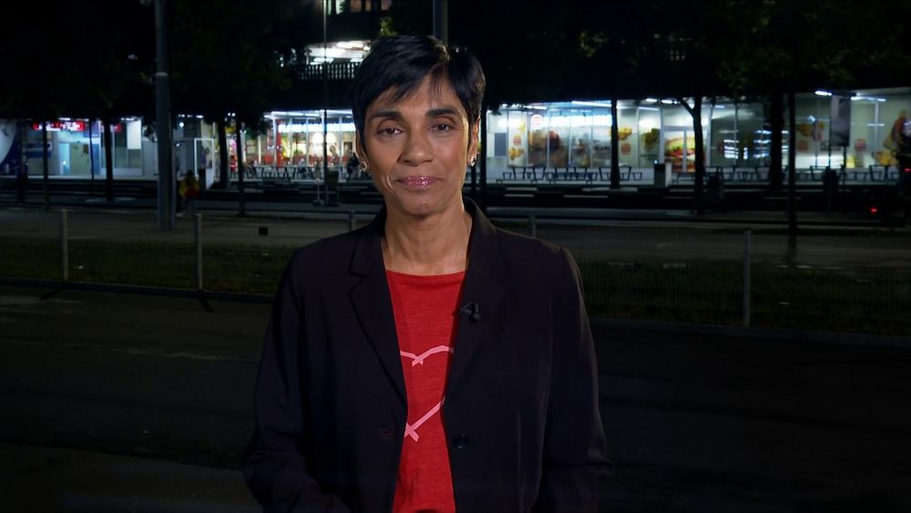 Good evening from Basel, where England have repeated their feat of three years ago and emerged victorious to retain their European title.

It was a prolonged and eventually dramatic victory over World Champions Spain, with the match at 1-1 after extra time, followed by a tense penalty shootout.

It means the team has made English football history by becoming the first to win a major trophy on foreign soil.

They were cheered on by tens of thousands of fans in the city here, and by millions more back home.

More on that in a moment, but first Katie Gornall reports on a match that went down to the wire.