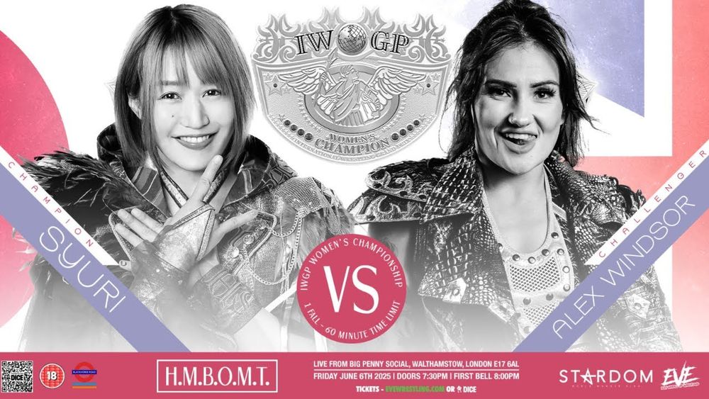 Match graphic for Syuri vs Alex Windsor