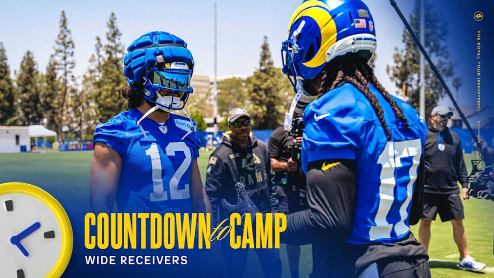 Countdown to Camp: Puka Nacua's continued ascent, Davante Adams' arrival give Rams intriguing options at wide receiver