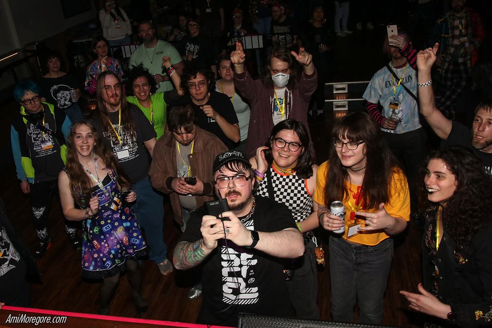 Graz performing in the audience
