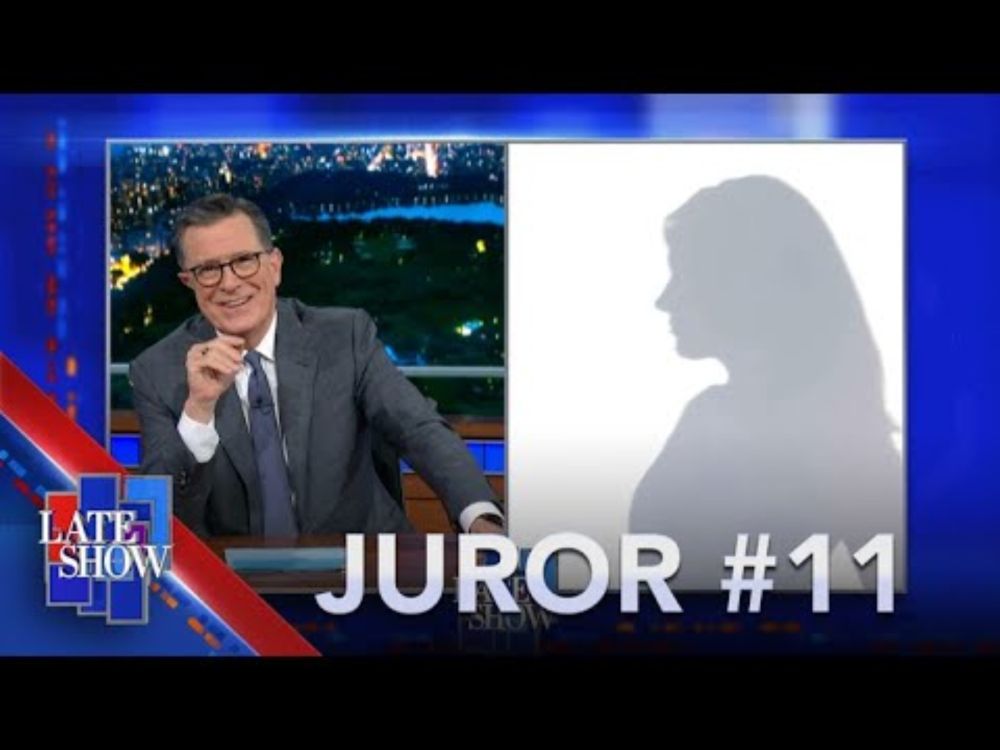 Exclusive: Trump Juror Speaks To Stephen Colbert