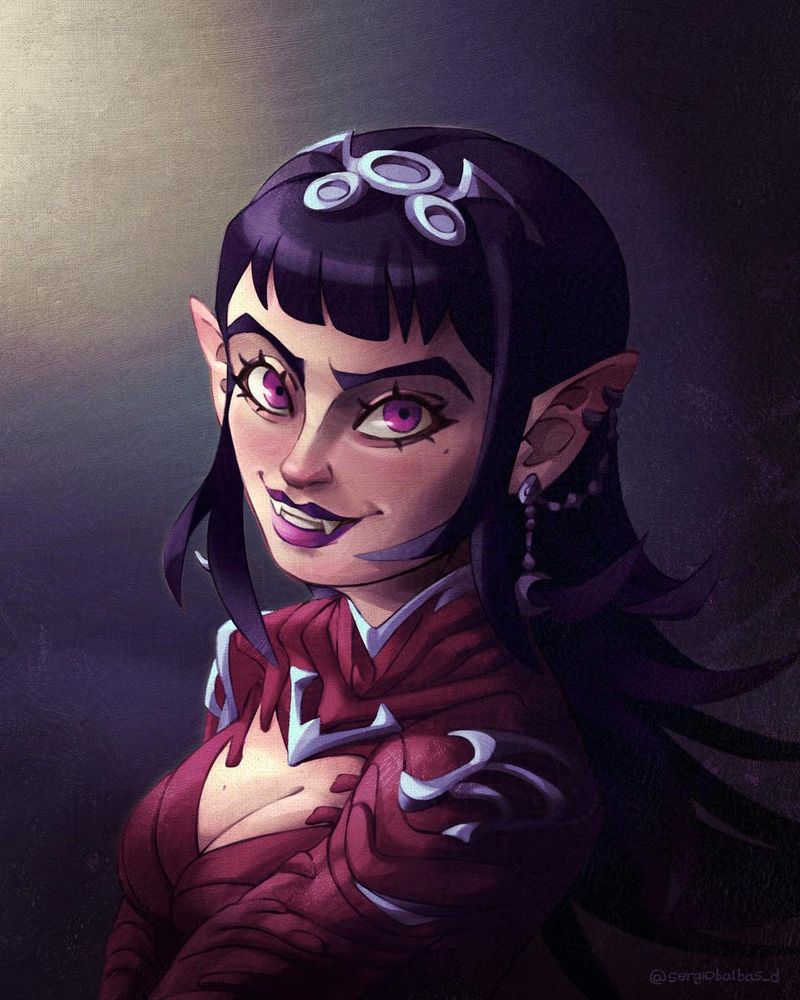 Portrait of Eris. Digital Art.