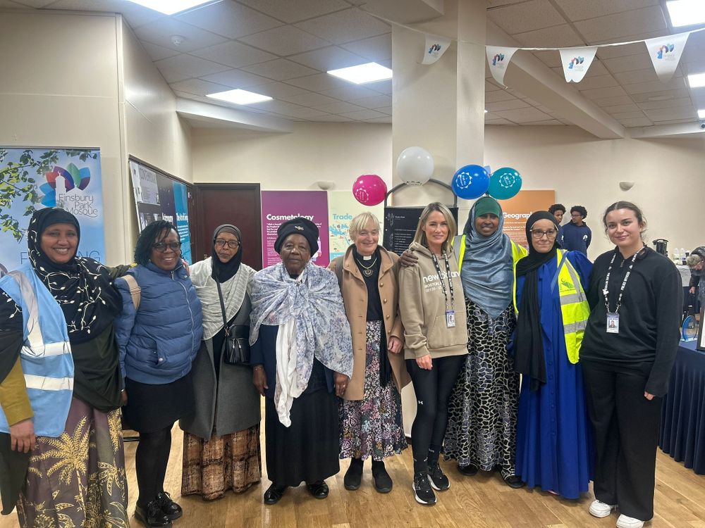 Group of women at Finsbury Park Mosque