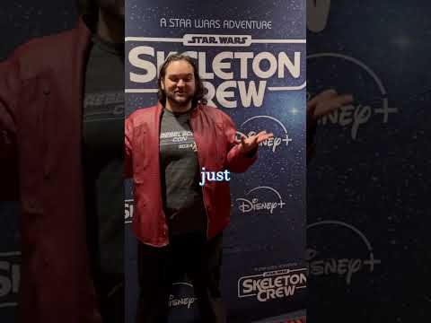 Bobby's initial reaction of #starwars #SkeletonCrew fresh off last night's premiere screening 🤝