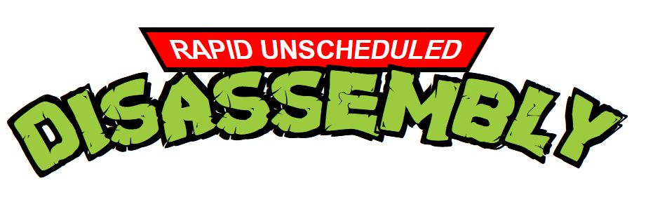 Teenage Mutant Ninja Turtles meme generator used for "Rapid Unscheduled Disassembly"