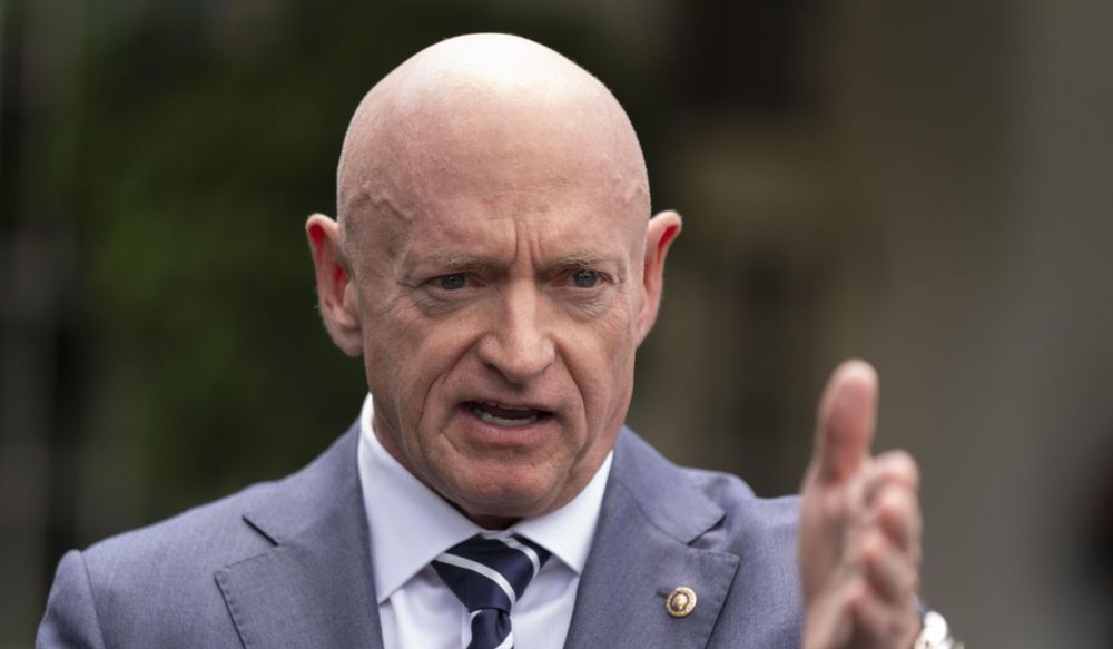 Sen. Mark Kelly of Arizona seen as most favorable VP pick for Harris