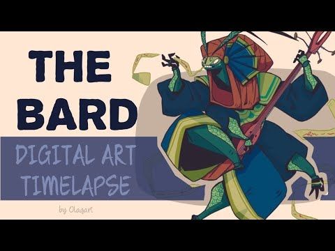 The Bard | IPad Pro+ Procreate Timelapse