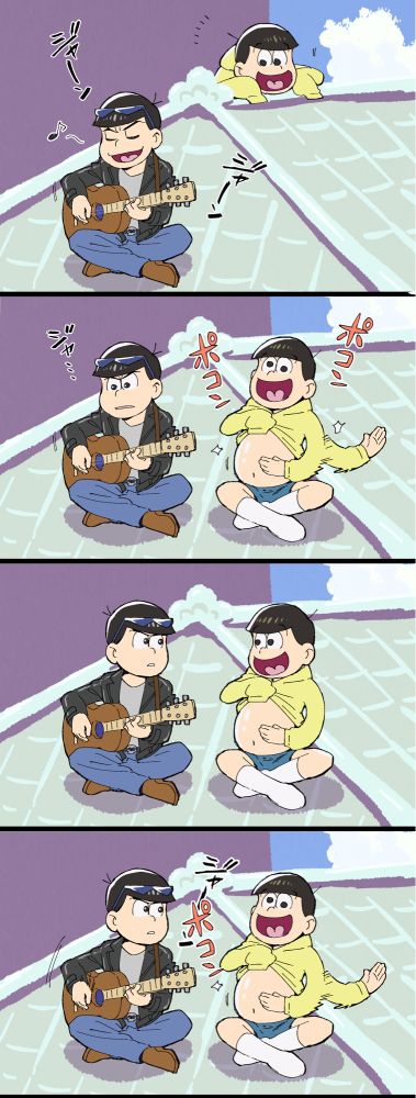 #カラ松 #十四松 #筋肉松