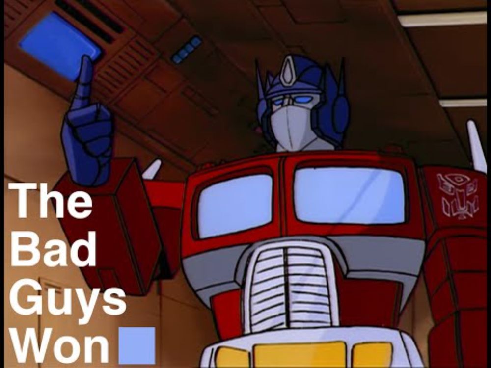 Transformers: The Bad Guys Won