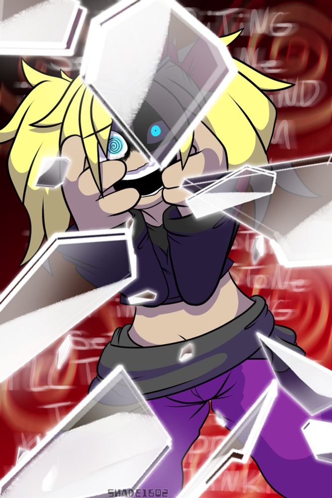 Tracy having a mental break; lyrics from "Round & Round" in the background