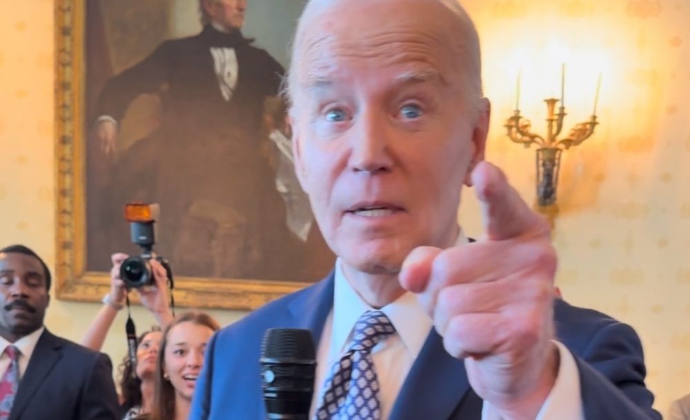 Did Joe Biden really threaten to throw my phone?