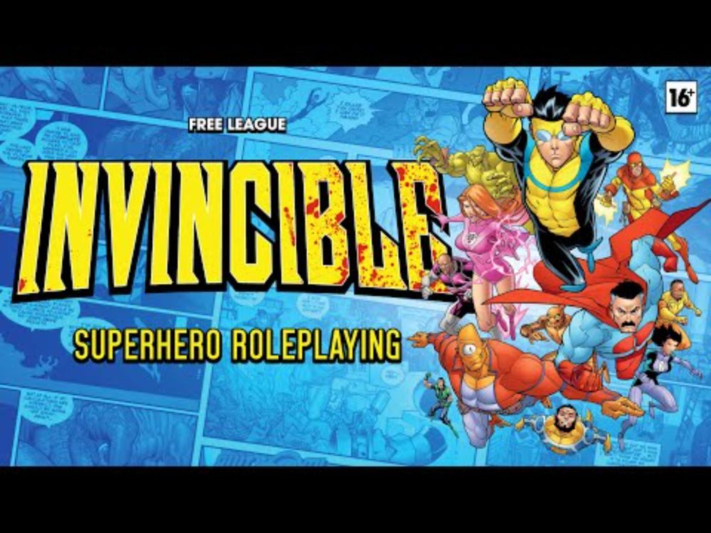 Invincible Superhero Roleplaying by Free League Announced!