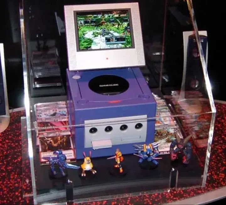 The stereoscopic 3D LCD screen Nintendo was experimenting with. It was shown publically at E3 2002 but its true capabilities were only revealed later by Satoru Iwata in an interview. 