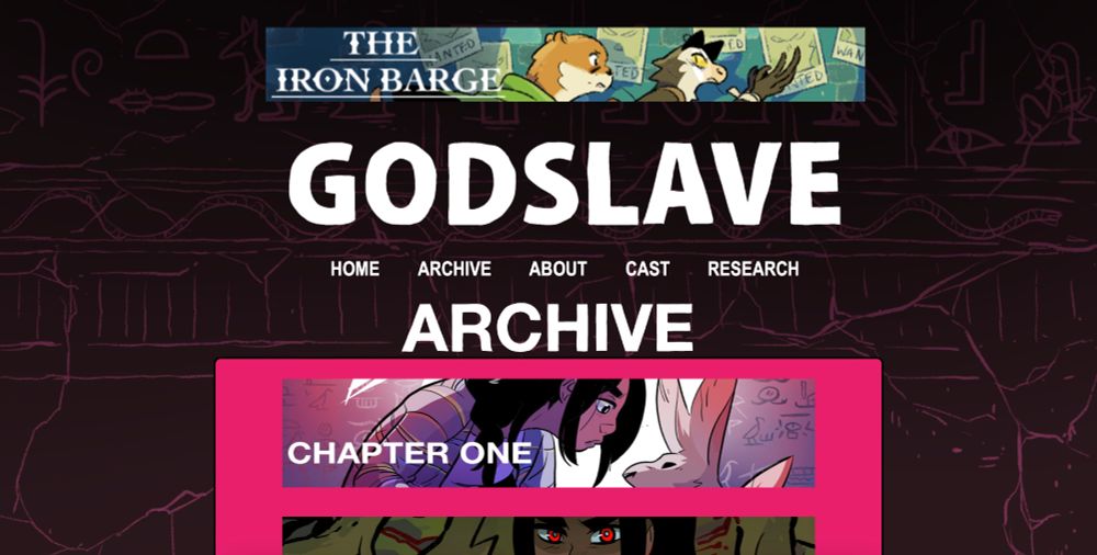 GODSLAVE
HOME ARCHIVE ABOUT CAST RESEARCH
ARCHIVE
CHAPTER ONE