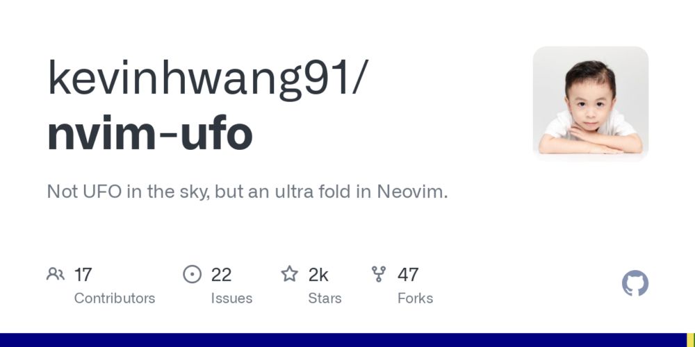 GitHub - kevinhwang91/nvim-ufo: Not UFO in the sky, but an ultra fold in Neovim.