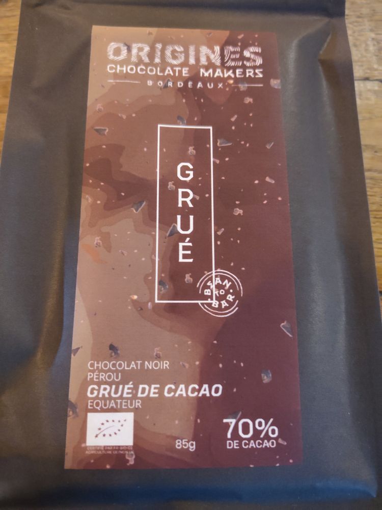 Grue chocolate bar